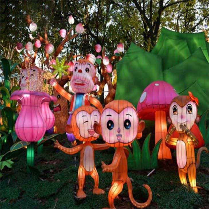 2022 New Year Led Festival Lantern Illuminate Christmas Lighting Show