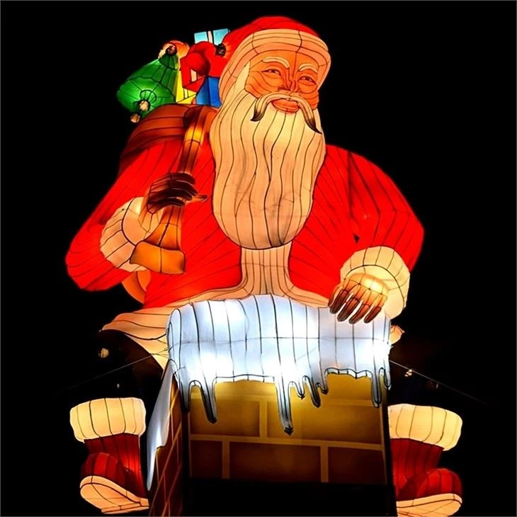 Santa Claus Christmas Light Show Decoration Santa Claus Christmas Light Show Decoration
